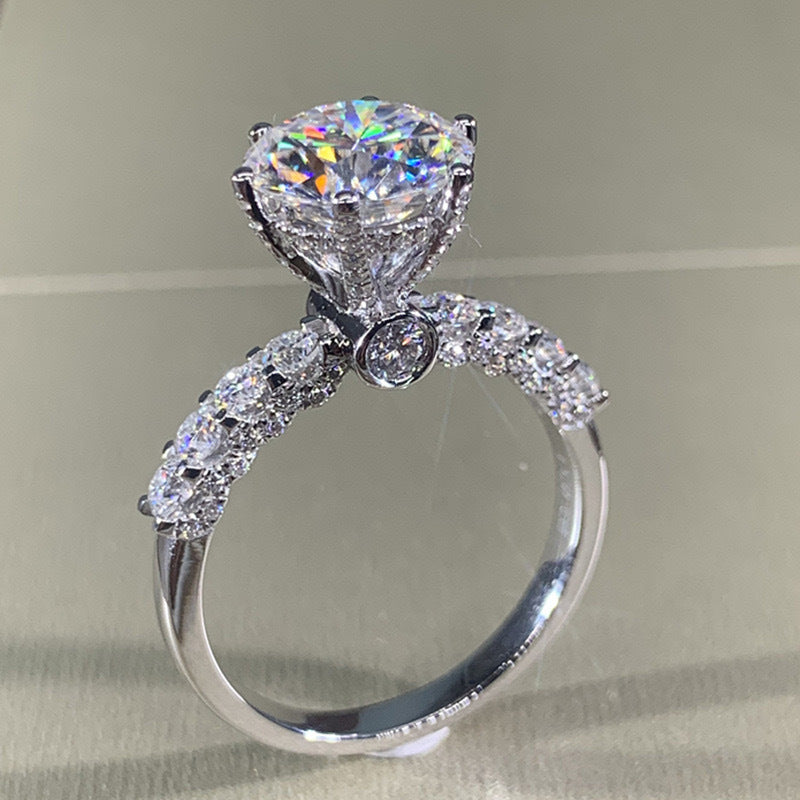 Fashionable Alloy Ring European And American Style For Women